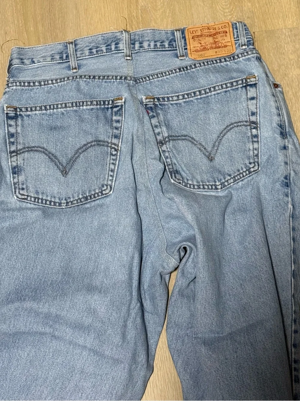 Levi's Light Blue Relaxed Fit Men's Jeans